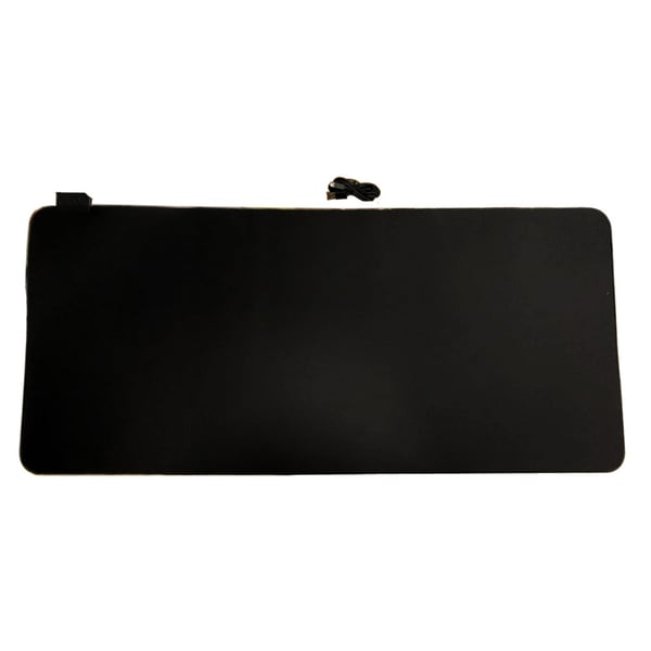 Gamingmusematte med RGB-belysning - 90x40 cm