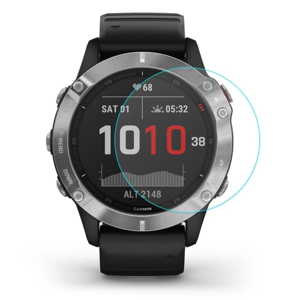 Beskyttelsesglas til Garmin Fenix 6X / 6X Pro Solar