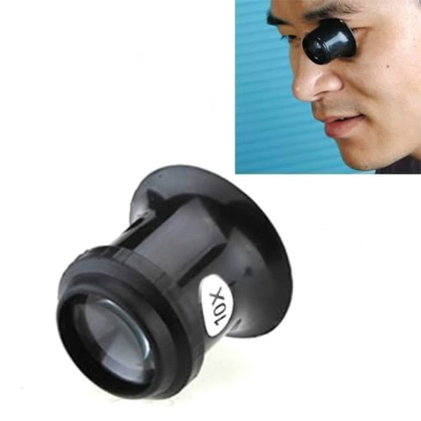 Lupp 10x / förstoringsglas / urmakarlupp / smyckeslupp / reparationslupp
