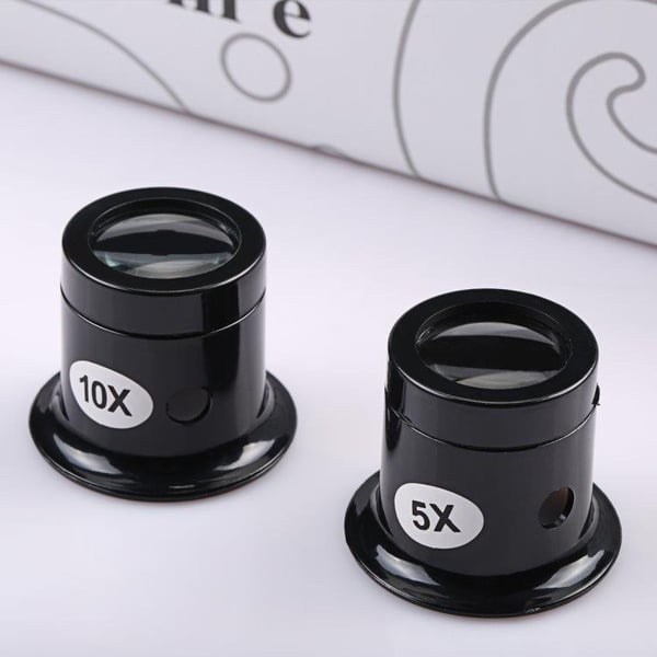 Lupp 10x / förstoringsglas / urmakarlupp / smyckeslupp / reparationslupp