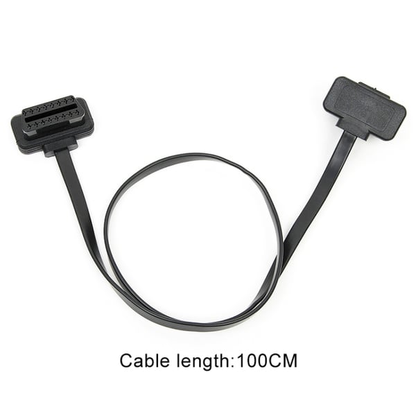 OBD2-forlengelseskabel 1 meter med 16 PIN-kontakt