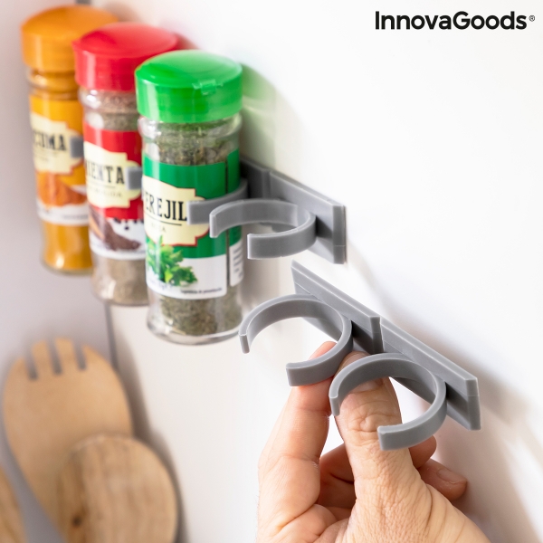 InnovaGoods kryddhylla - självhäftande & vägghängd