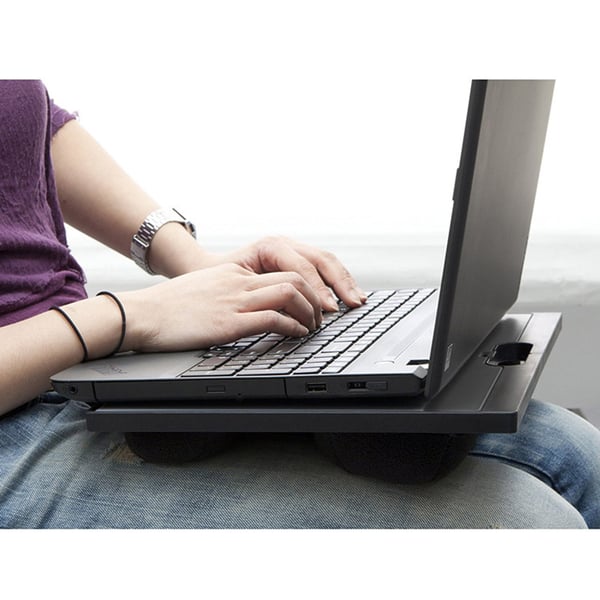 Laptopställ för knät - justerbart laptopbord / datorställ för laptop och surfplatta