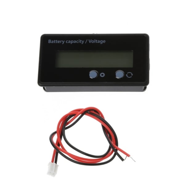Litiumbatteriets kapacitetstester / Voltmeter