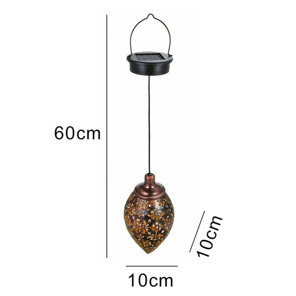 Solcellelampe LED-pendel