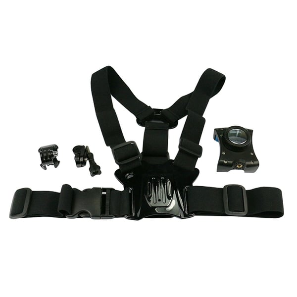 Brystsele med mobilholder for 4-6,5" smarttelefoner