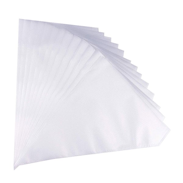 Engångsspritspåsar 100-pack 34 x 24 cm / spritspåsar för bakning, grädde och glasyr