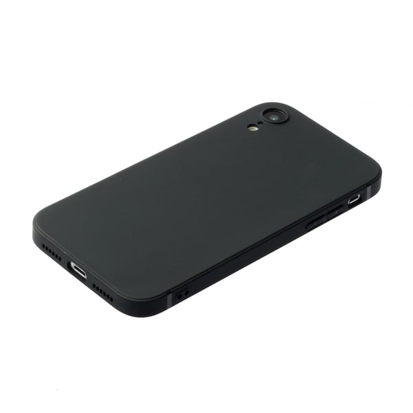 Stilrent mobilcover til iPhone XR - Sort