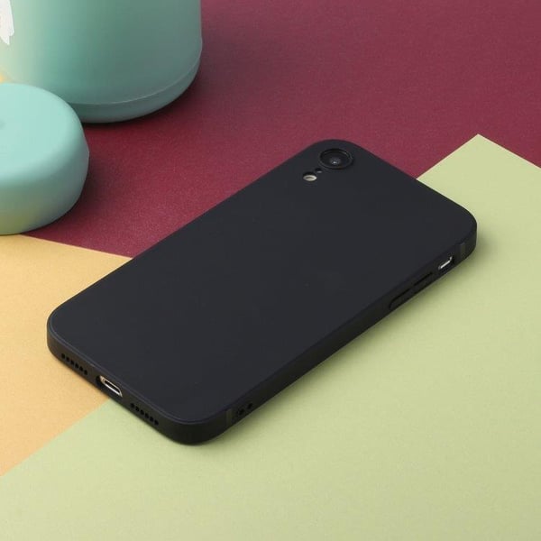 Stilrent mobilcover til iPhone XR - Sort