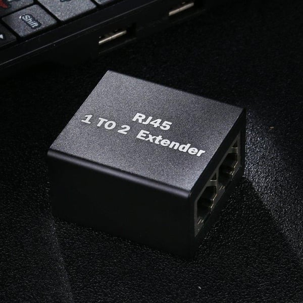 RJ45 koppling – Ethernet coupler / Nätverksadapter