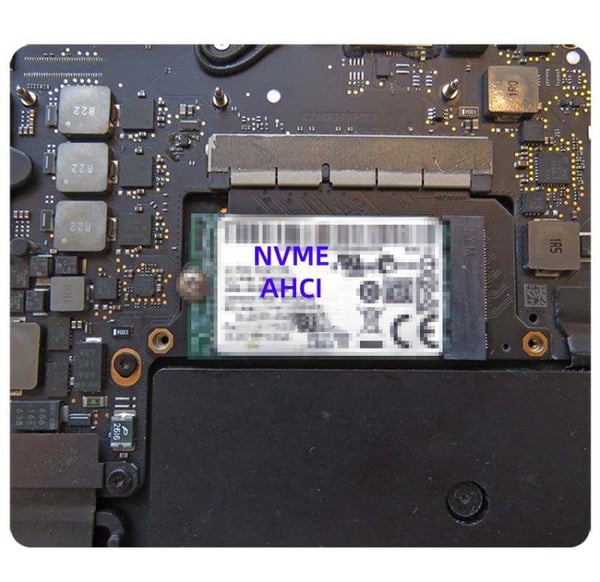 SSD-sovitin MacBook Pro 13,3" A1708 (2016 - 2017) -malliin (SSD)