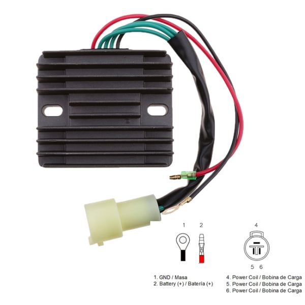 2003.7 Tasasuuntaaja 67F-81960-12-00 / Mercury 75-90 HP 804278A12