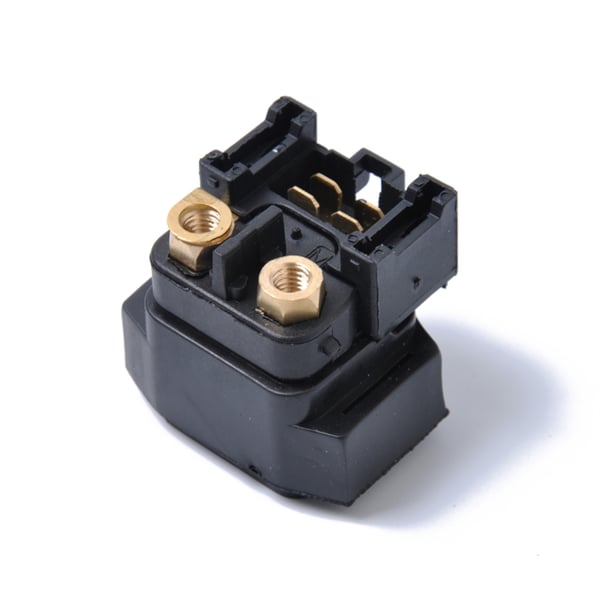 Starterrelé (solenoid) med 30A sikring for Yamaha ATV og MC - passer fra YFM250 til Grizzly 660
