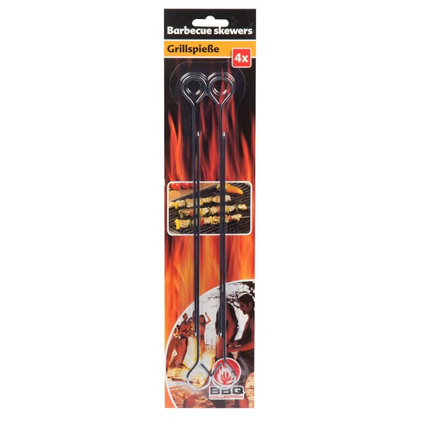 Metallivartaat 24 cm – 4 kpl grillaukseen