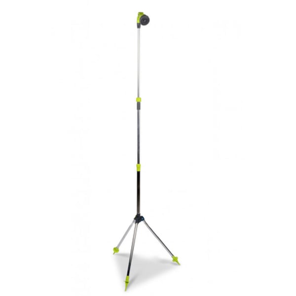 Bærbar udendørs bruser med stativ og justerbar højde 160-220 cm