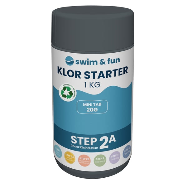 Swim & Fun Klor Starter 20 g Tabs 1 kg