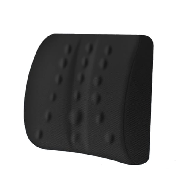 Lumbalpute 32x27x9 cm - ergonomisk korsryggstøtte i minneskum