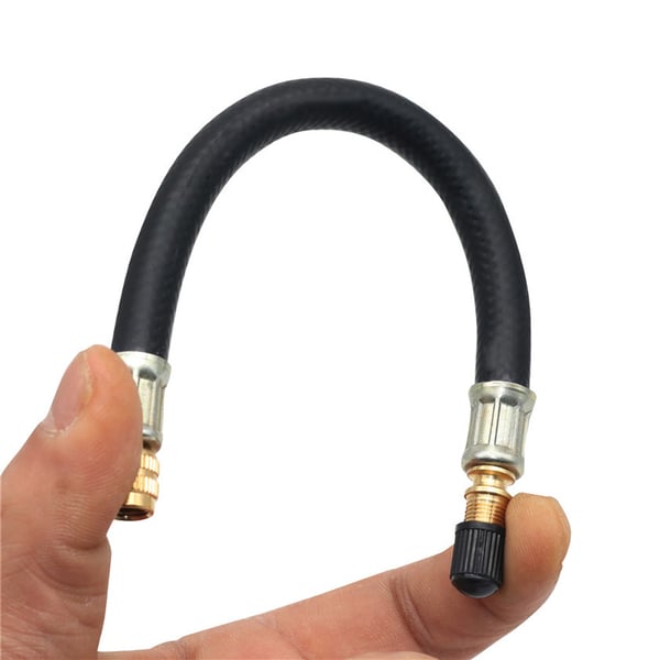 Ventilförlängare cykel 150 mm / böjbar ventiladapter / flexibel cykelventil / förlängning för luftpumpning