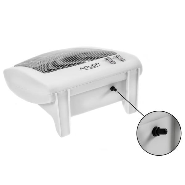 Varmevifte kvarts 400/800W med tippsikring