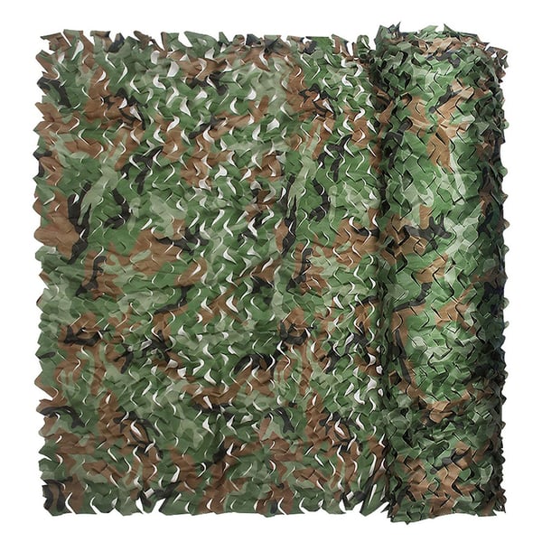 Kamouflagenät 1,5x3m grön/brun - jaktkamouflage / kamouflagenät för jakt