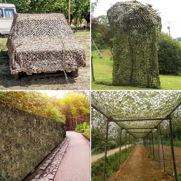 Kamouflagenät 2x5 m grön brun – camouflage nät / jaktkamouflage / kamouflage