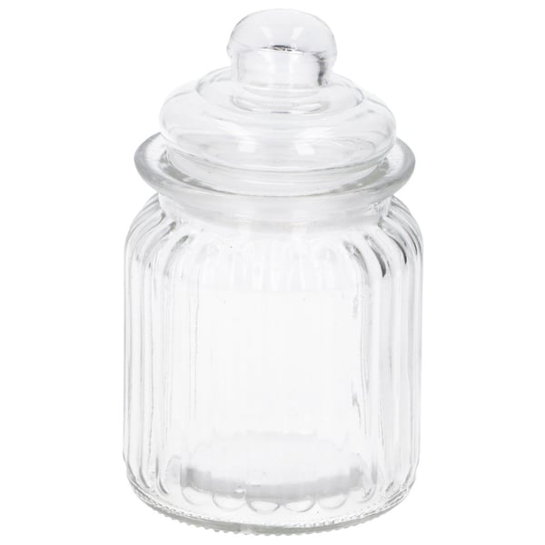 Glasskrukke med lokk 0,3 l / Oppbevaringskrukke i glass