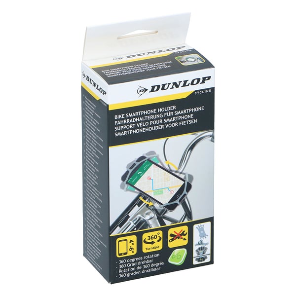 Mobilholder til cykel – passer til 4–6 tommer smartphones, 360° roterbar
