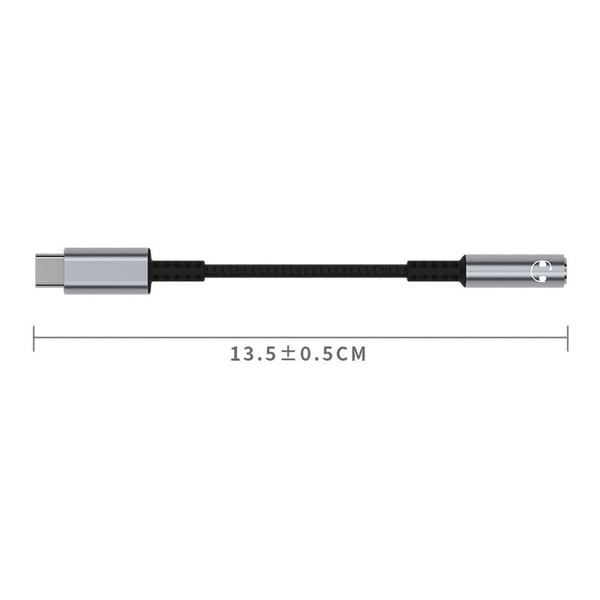 USB-C til AUX-kabel 3,5 mm - lydadapter / adapterkabel for smarttelefon og bærbar PC