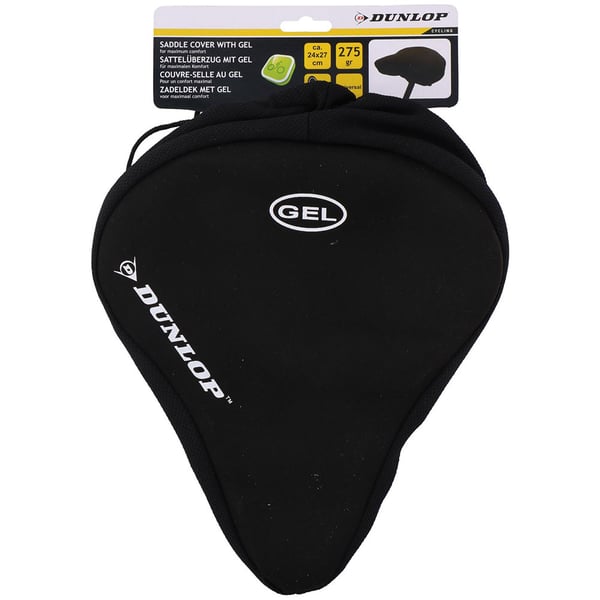 Dunlop cykelsædeovertræk med gel