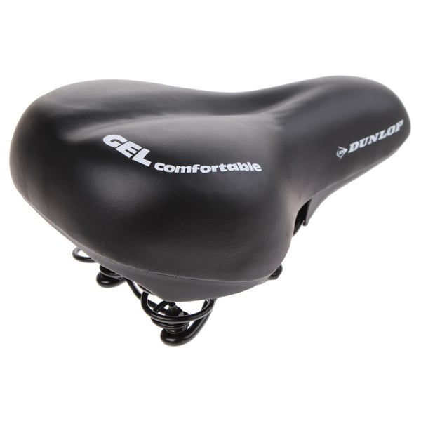 Dunlop Sykkelsadel med gel