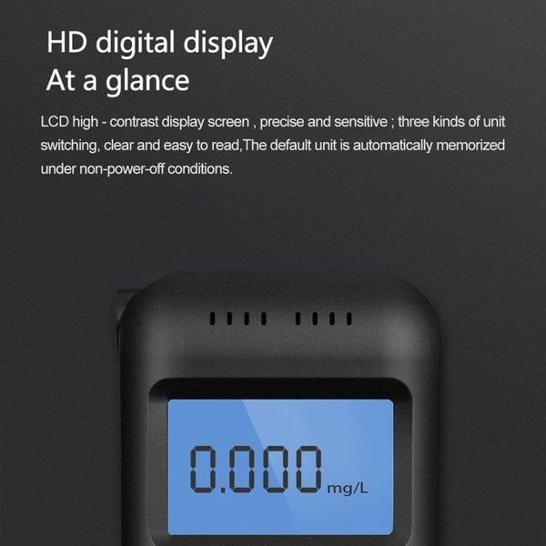Xiaomi Lydsto Digital alkometer med LCD-skjerm