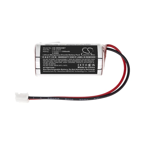 Batteri CR-2/3AZ för Verisure larmsystem