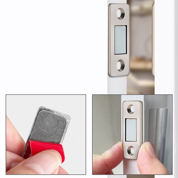 Magnetisk beslag til skabe/døre
