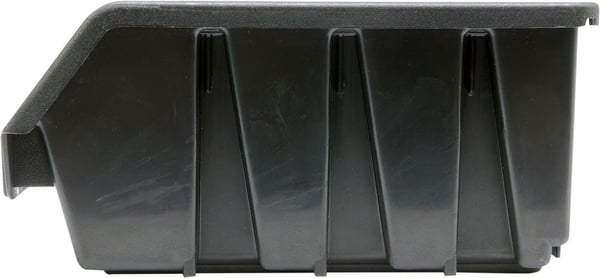 Vorel sort opbevaringsbeholder 116 x 161 x 75-78 cm