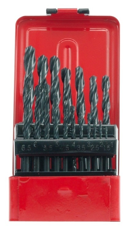 HSS-metalliporanterät 1,0-10,0 mm / 19 kpl / 22190 / sthor