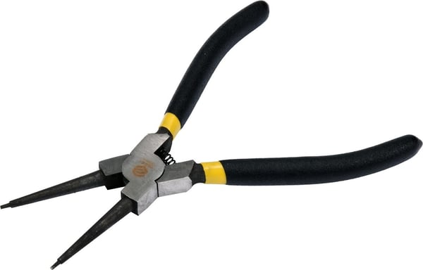 Låseringstang indvendig/lige 180mm forkromet 43057 VOREL