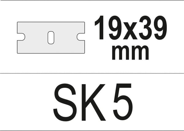 Lasinkaapimen terät yt-1379/ YT-13790 YATO:lle