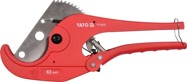 PVC-rørskærer til 63mm / YT-22312 / YATO