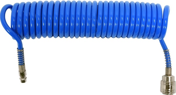 Yato spiralslange 5,5 mm x 8 mm x 5 m PU med hurtigkoblinger YT-24201