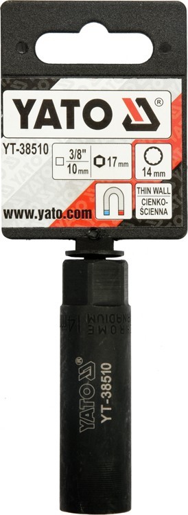 Sytytystulppahylsy 3/8" 14MM 12PT YT-38510 yato