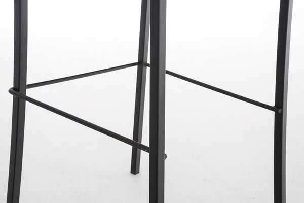 Barstol Avola I Stapelbar Barstol Med Metallram Och Konstläder I Barpall Med 78 CM Sits.