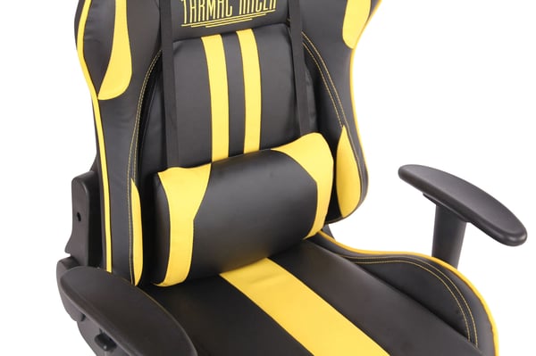 Gaming kontorsstol Limit XM med konstläderöverdrag I Gamingstol med fotstöd I Höj- och sänkbar I Datorstol med massagesfunktion