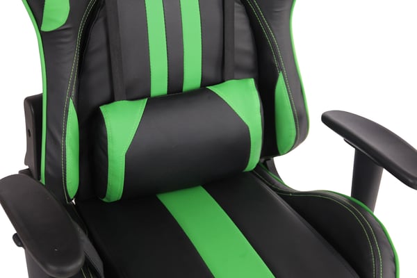 Gaming kontorsstol Limit XM med konstläderöverdrag I Gamingstol med fotstöd I Höj- och sänkbar I Datorstol med massagesfunktion