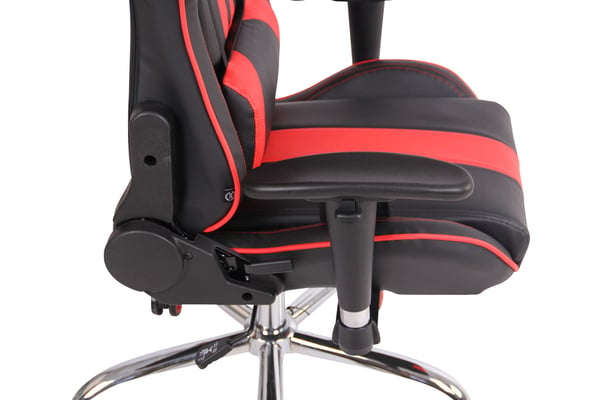 Gaming kontorsstol Limit XM med konstläderöverdrag I Gamingstol med fotstöd I Höj- och sänkbar I Datorstol med massagesfunktion