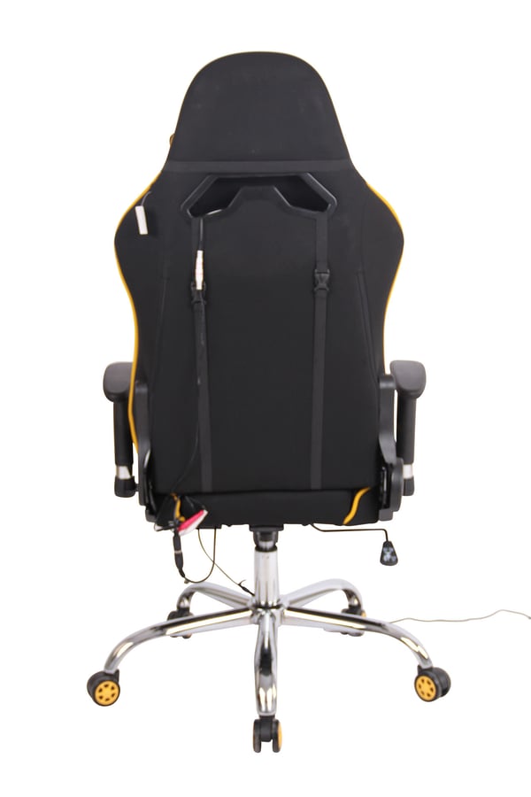 Gaming kontorsstol Limit XM med tygklädsel I Gamingstol med fotstöd I Höj- och sänkbar I Datorstol med massagefunktion