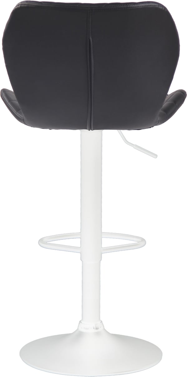 2-pack barstolar Cork konstläder | Justerbar höjd | Barstol med fotstöd 360° vridbar | Bartaburett med trumpetfot