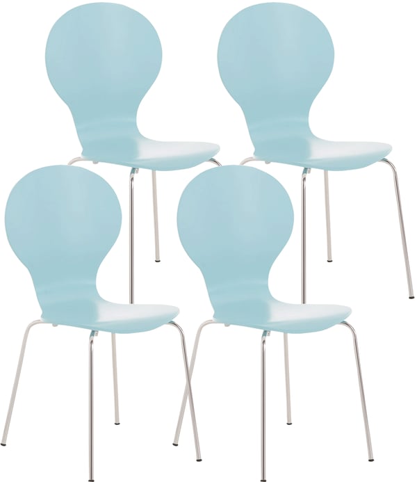 4x Stablestol DIEGO l Ergonomisk konferencestol med træsæde og metalramme I Stablebar stol med nemt vedligeholdt sædeflade 4x Stablestol DIEGO l Ergonomisk konferencestol med træsæde og metalramme I Stablebar stol med nemt vedligeholdt sædeflade