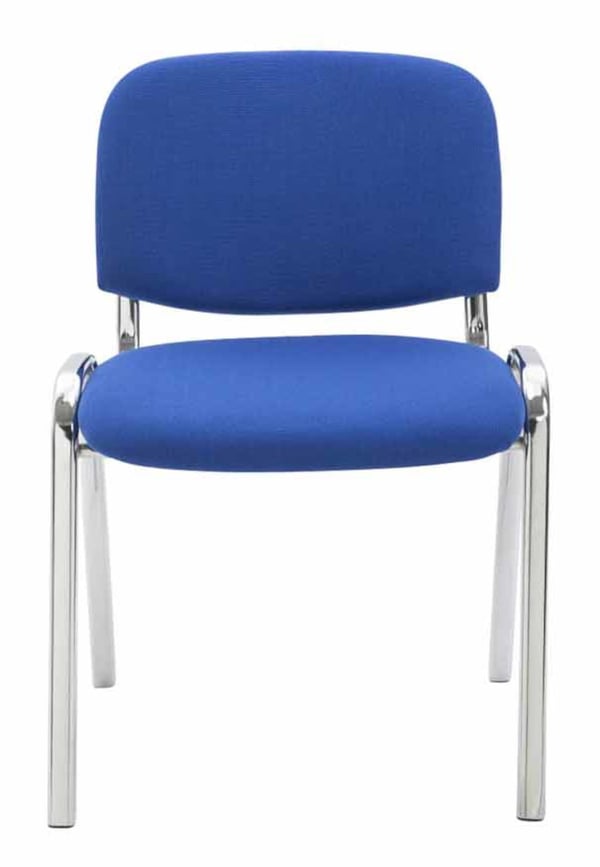 4-pack stol Ken krom tyg I Stoppad sits
