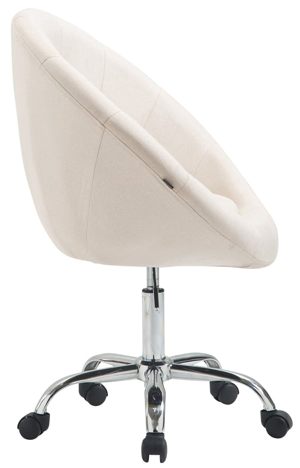 Work Stool London V2 Fabric I Drejelænestol | Højdejusterbar skammel med Easy Roll hjul