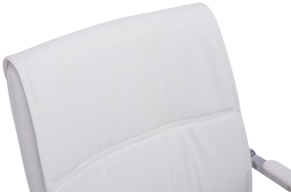 2-pack konferensstolar XXL Anubis med konstläder, lättskötta med armstöd
